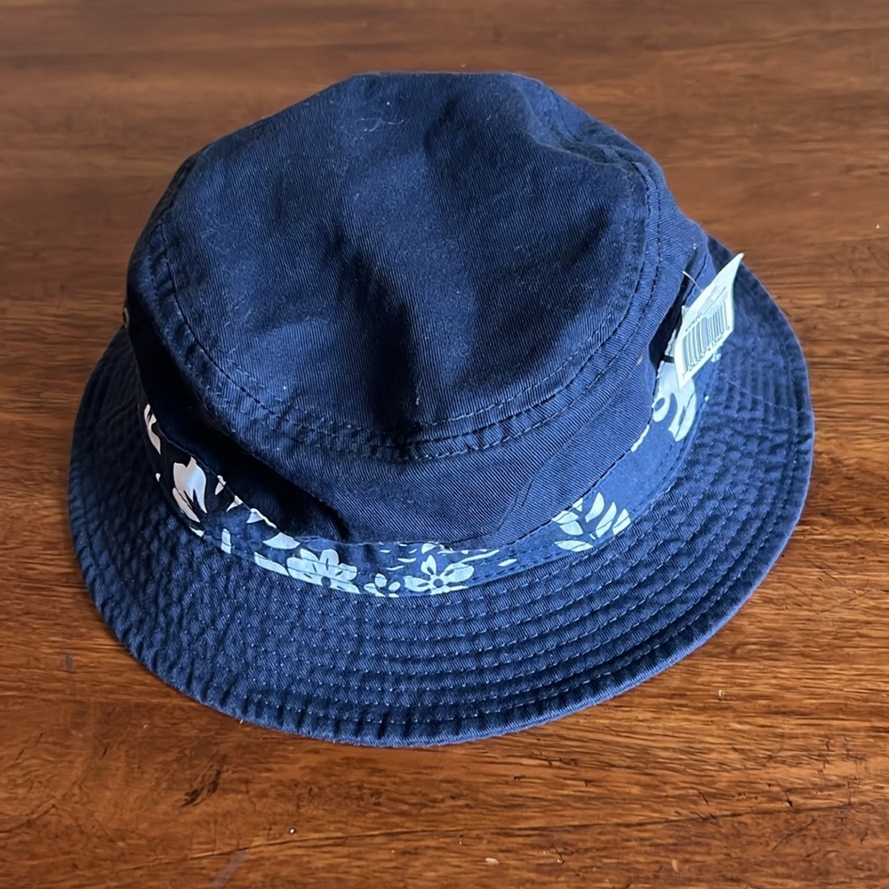 Vision Visor Navy Blue Bucket Hat Large NWT